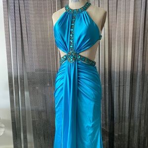 vintage gown party dress